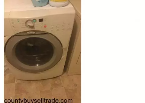 Whirlpool front load washing machine